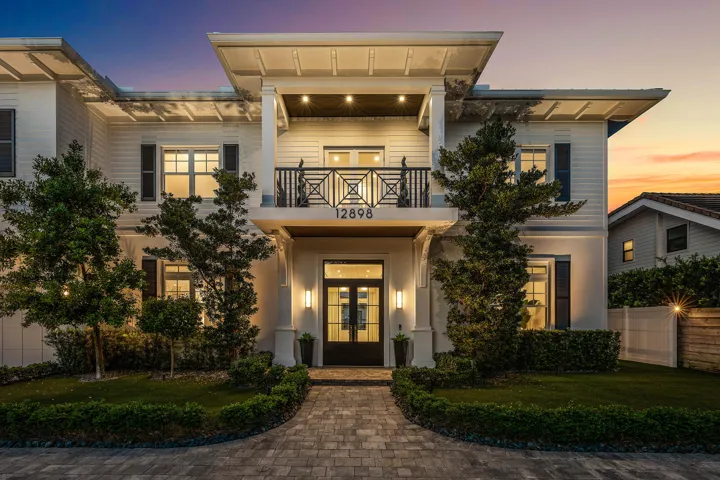 Twilight Front Entry