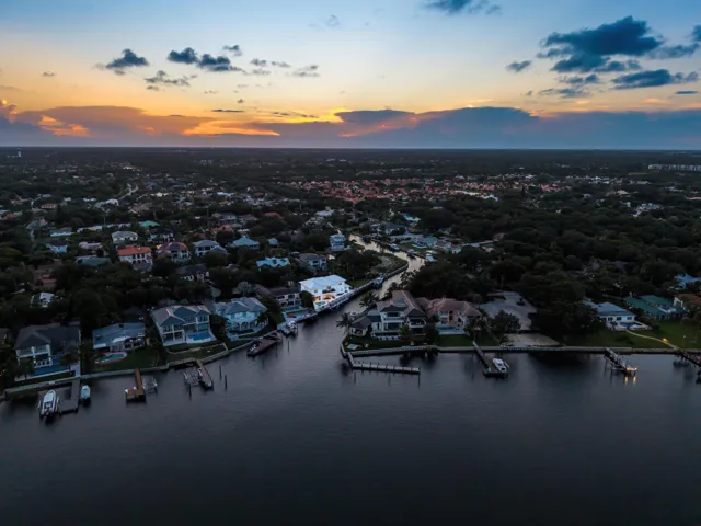 Sunset Aerial