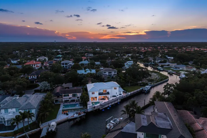 Sunset Aerial