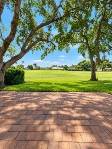 Rear Terrace Overlooking Fairway