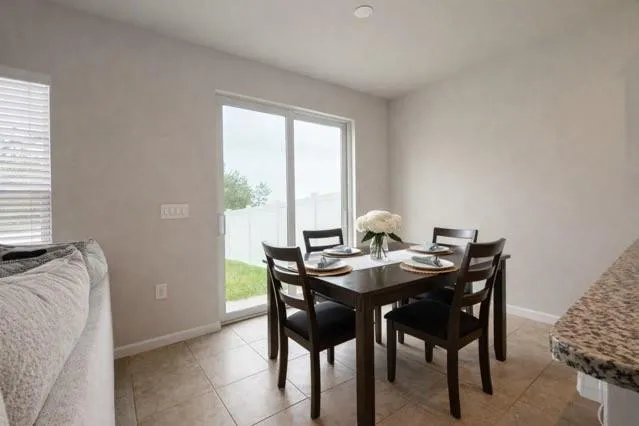 Dining area