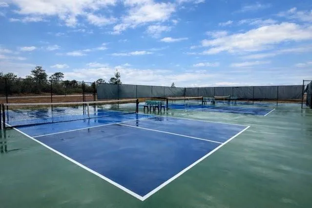 Pickleball court