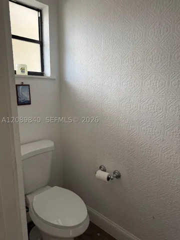 1/2 BATH DOWNSTAIRS