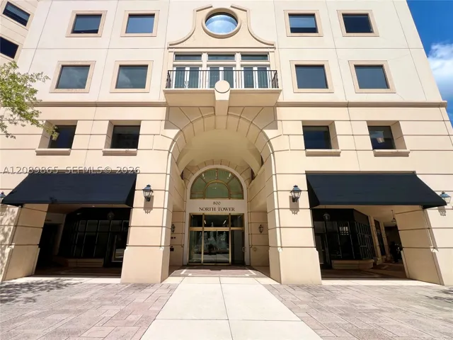 Front of Structure