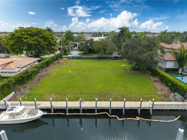 A 22,400-square-foot waterfront property, defined by deep water, a new seawall, direct ocean access and no bridges between home and Biscayne Bay.