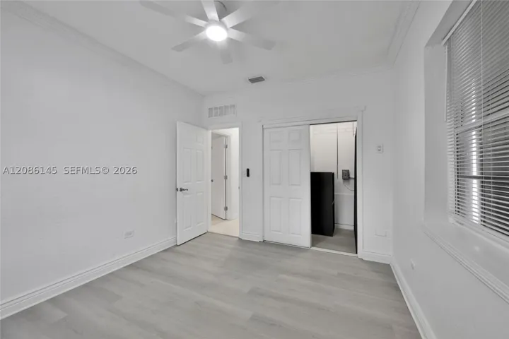 Second bedroom walk-in closet