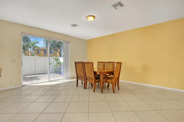 dining room view