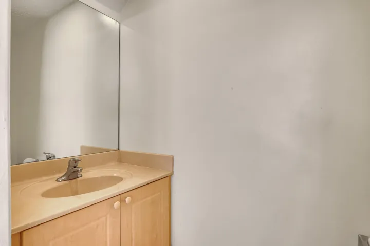 half bathroom downstairs
