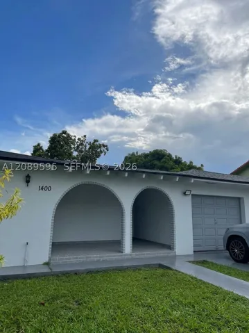 Front of Structure