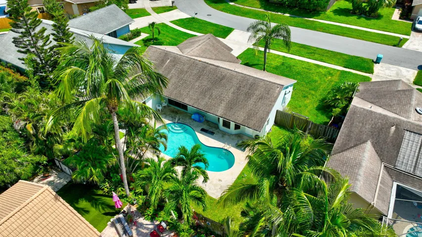 Aerial View of the Pool