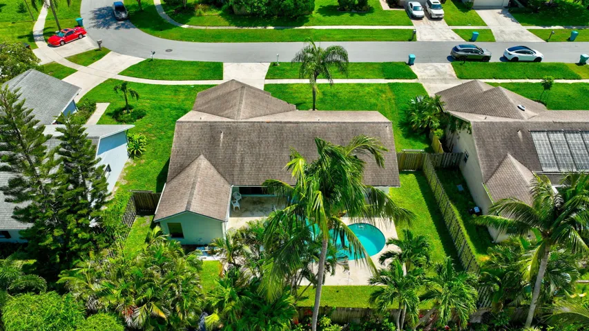 Aerial View of the Home