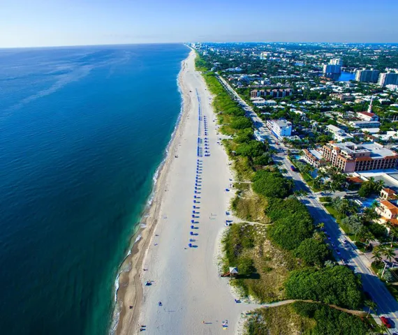DELRAY BEACH AERIAL