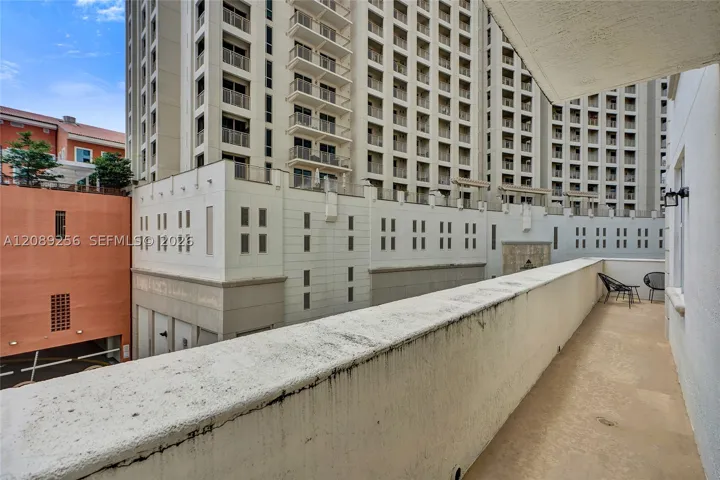 Front of Structure