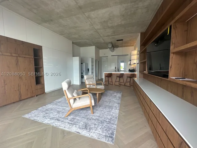 Minimalist Open Floor Plan with Murphy Bed
