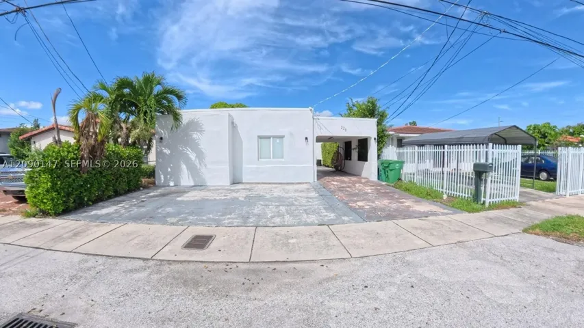 Front of Structure