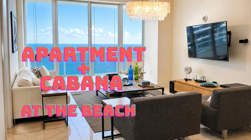 APARTMENT + CABANA OCEAN FRONT