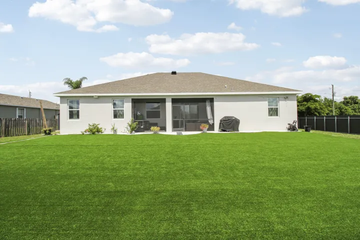 Expansive Backyard and Rear Exterior