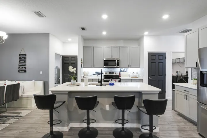 Large Kitchen Island with Seating