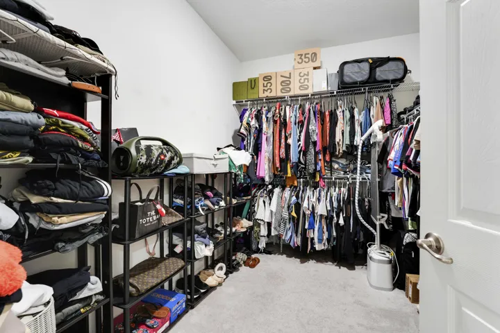 Generous Walk-In Closet & Storage