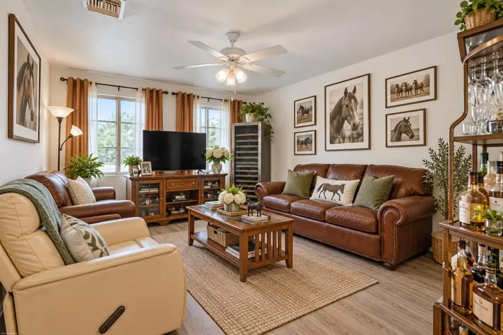 Apartment #2: Living room