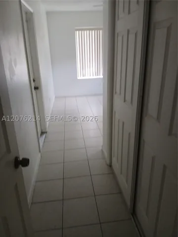 entrance to master suite off the living room