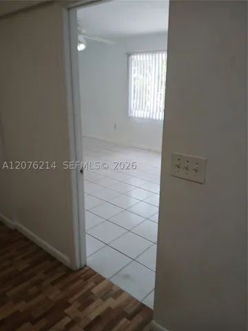 Large bedroom off the dining area 3rd bdrm