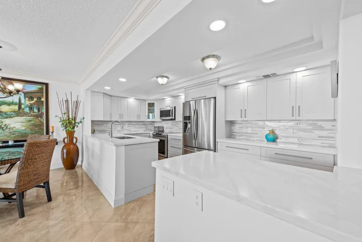 Plenty of storage and counter space