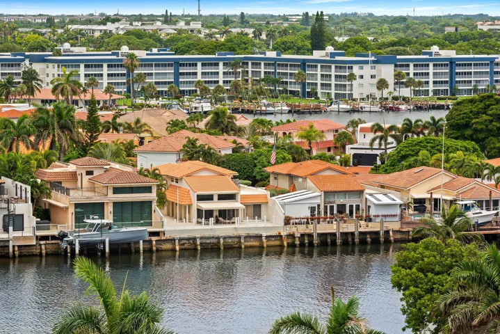 Intracoastal and ocean view from balcony