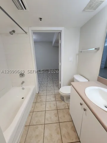 Bathroom looking from Bedroom