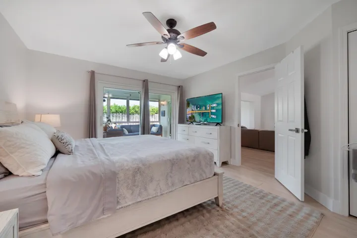 Master Bedroom ANGLE 2 - BED MADE