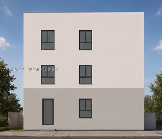 Front of Structure
