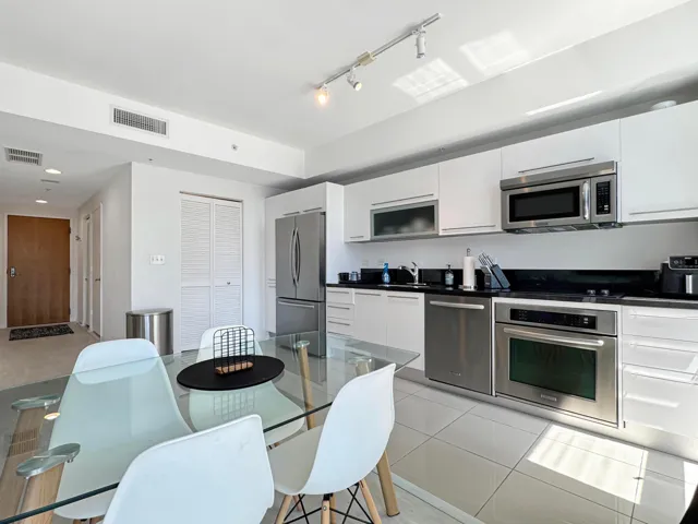 Kitchen and Dining Area