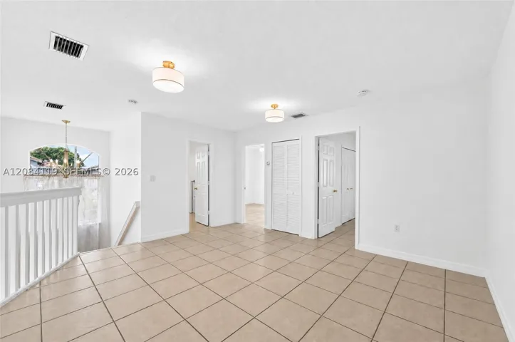 Upstairs area