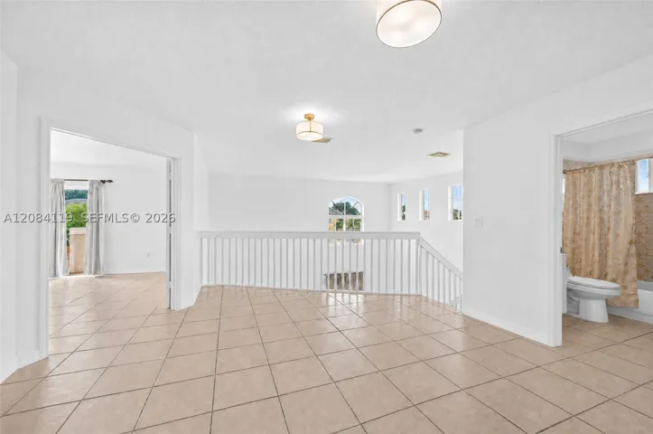 Upstairs area