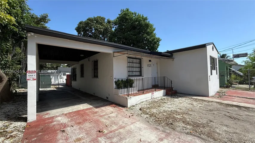 Front of Structure