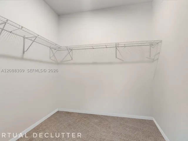 Primary closet