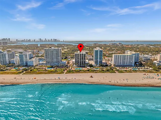 Ocean front building with unit having a beautiful LAke PAncoast View