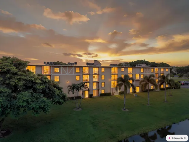 Building Rear Dusk