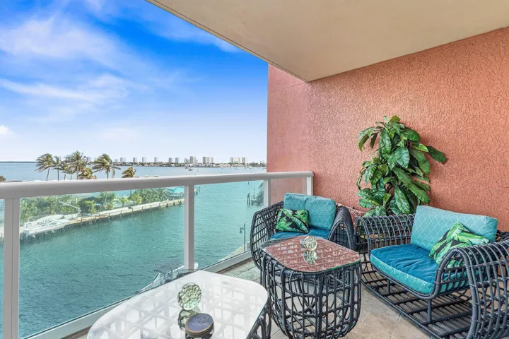 Private Covered Balcony