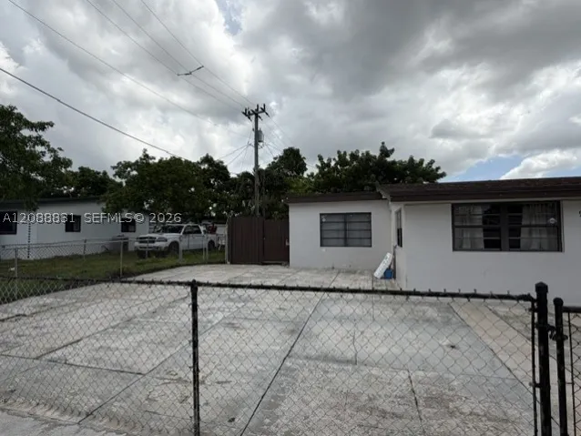 Front of Structure