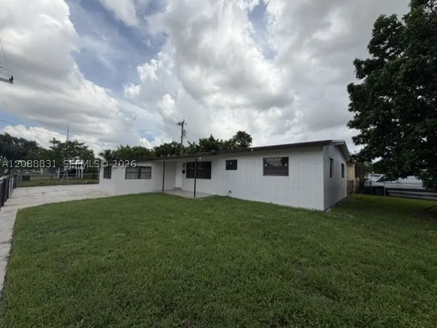 Front of Structure