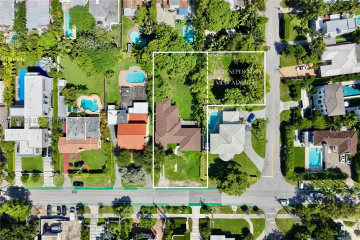 Adjacent lot sold separately