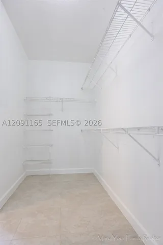 Primary Walk in closet