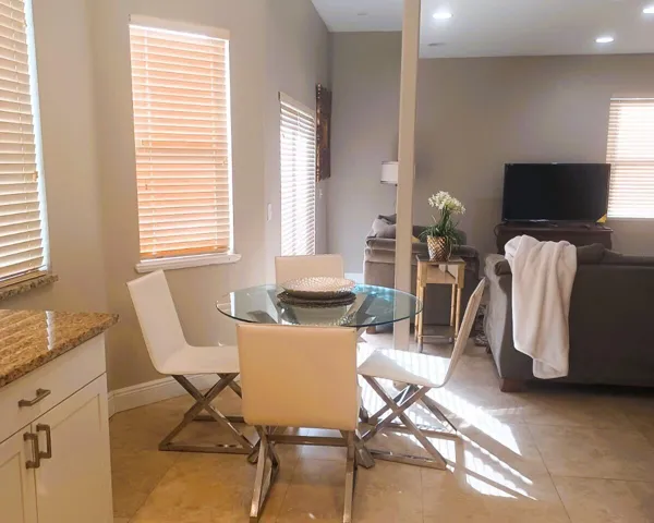 breakfast area