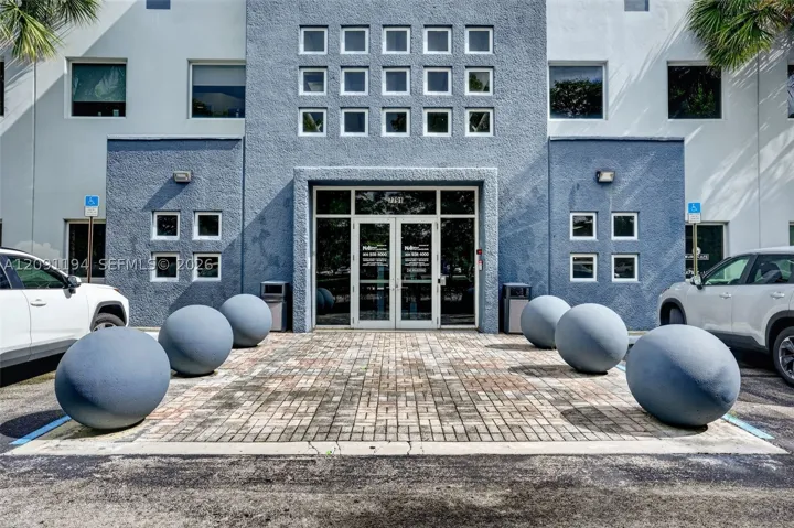 Front of Structure