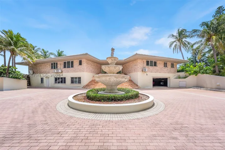 Fountain upon arrival