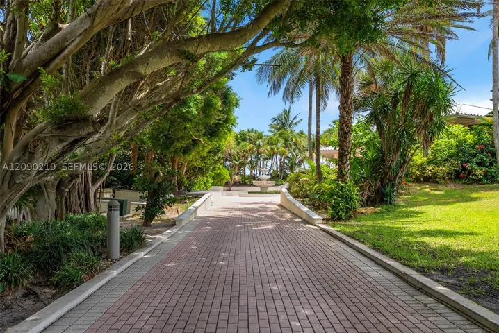 Elegant driveway