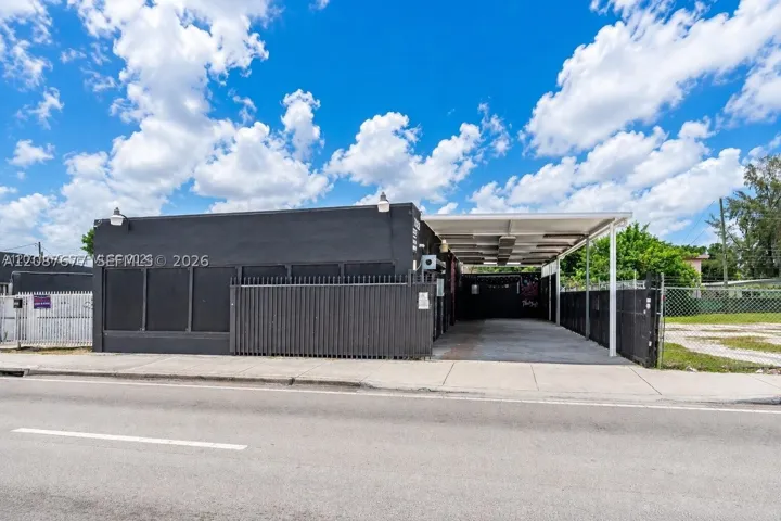 Front of Structure