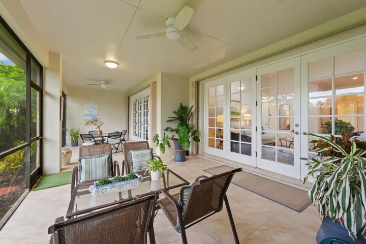 Fully Screened In Outdoor Area