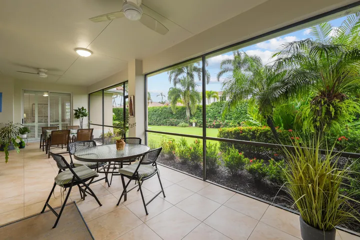 Fully Screened In Outdoor Area